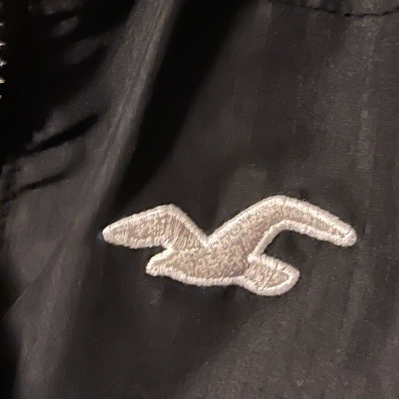 Hollister California All Weather Jacket - Black Sherpa Lining -Size S - Picture 6 of 8
